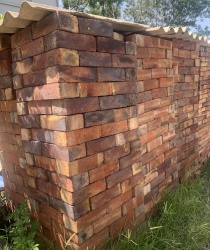 Gạch cổ xây đình chùa  kt 300x145x90mm